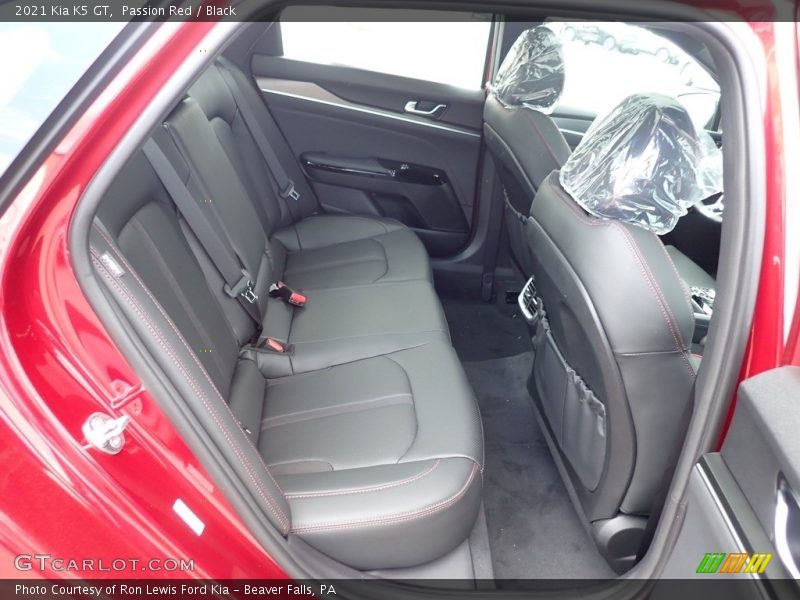 Rear Seat of 2021 K5 GT