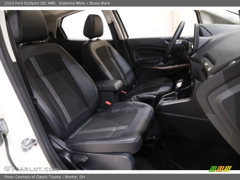 Diamond White / Ebony Black 2020 Ford EcoSport SES 4WD