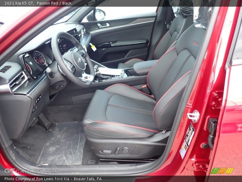  2021 K5 GT Black Interior