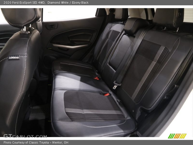 Diamond White / Ebony Black 2020 Ford EcoSport SES 4WD