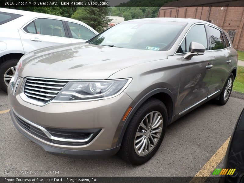 Luxe Metallic / Cappuccino 2016 Lincoln MKX Select AWD