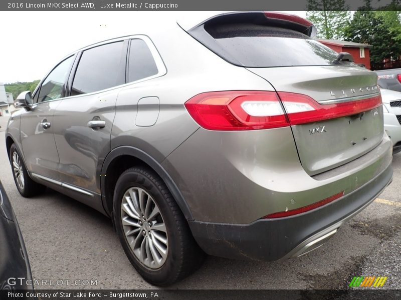 Luxe Metallic / Cappuccino 2016 Lincoln MKX Select AWD