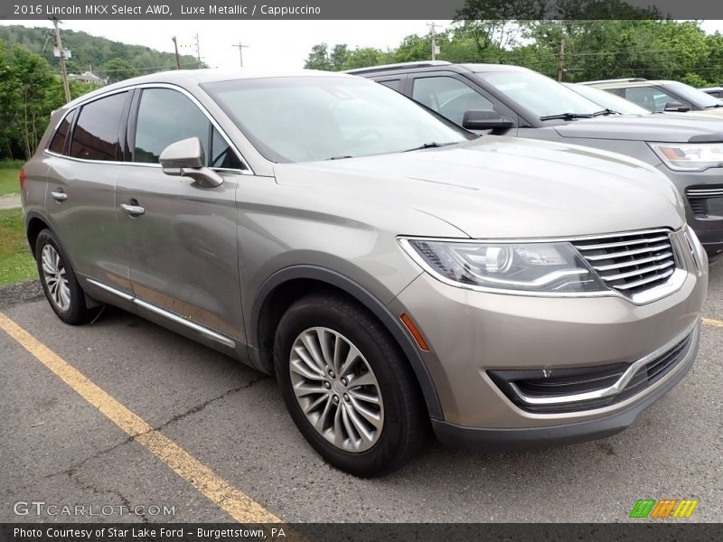 Front 3/4 View of 2016 MKX Select AWD