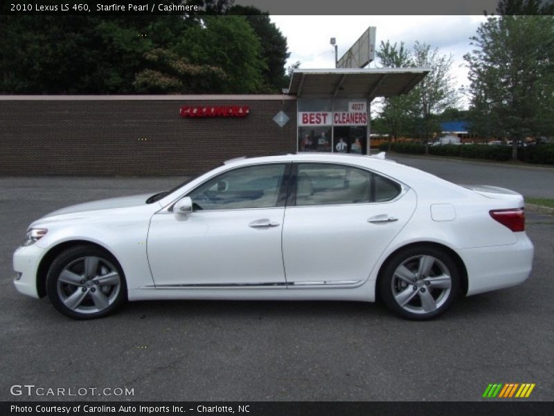 Starfire Pearl / Cashmere 2010 Lexus LS 460