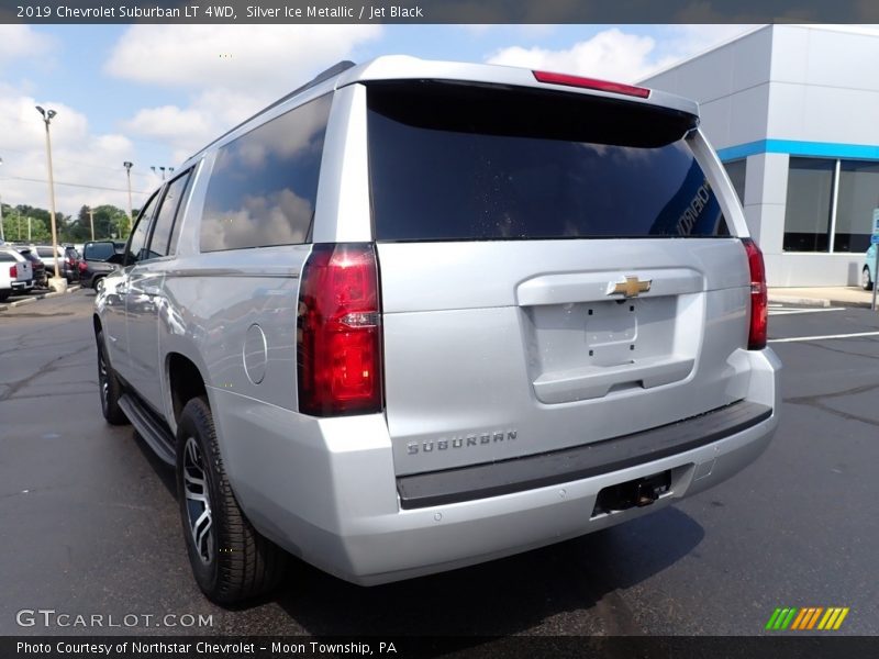 Silver Ice Metallic / Jet Black 2019 Chevrolet Suburban LT 4WD