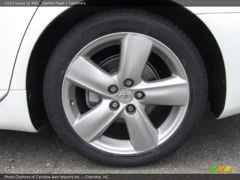 Starfire Pearl / Cashmere 2010 Lexus LS 460