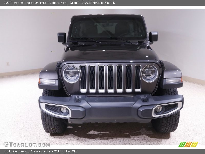 Granite Crystal Metallic / Black 2021 Jeep Wrangler Unlimited Sahara 4x4