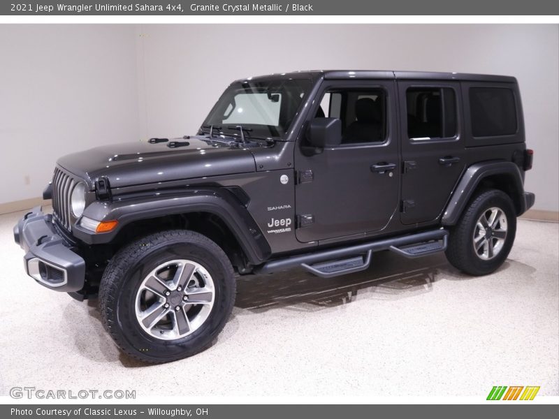 Granite Crystal Metallic / Black 2021 Jeep Wrangler Unlimited Sahara 4x4