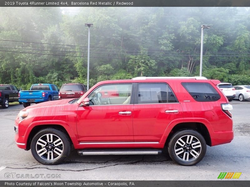 Barcelona Red Metallic / Redwood 2019 Toyota 4Runner Limited 4x4