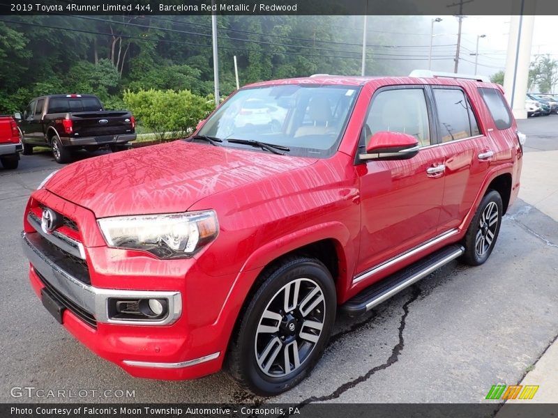 Barcelona Red Metallic / Redwood 2019 Toyota 4Runner Limited 4x4