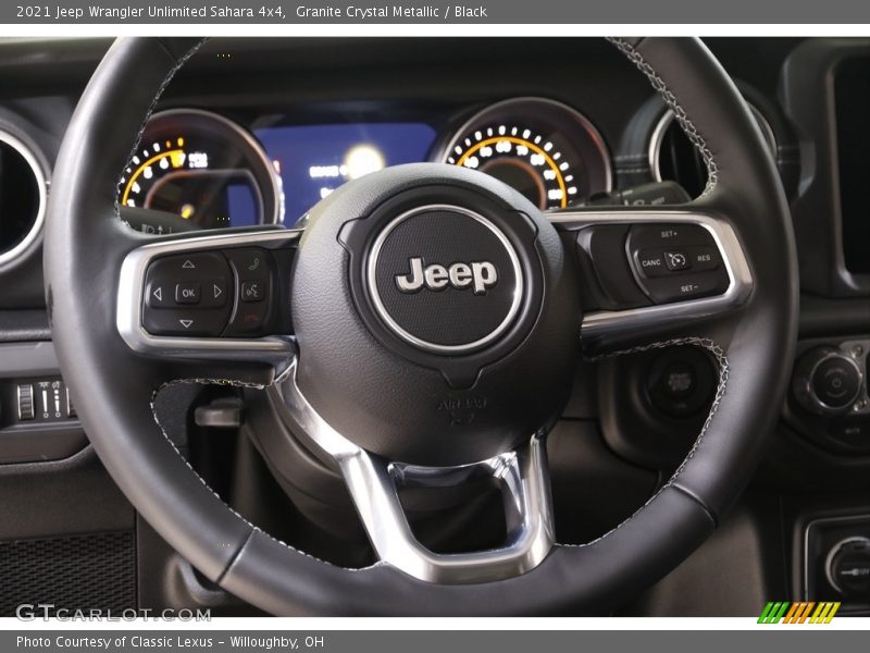 Granite Crystal Metallic / Black 2021 Jeep Wrangler Unlimited Sahara 4x4