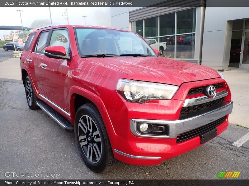 Barcelona Red Metallic / Redwood 2019 Toyota 4Runner Limited 4x4