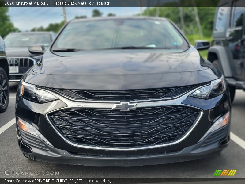 Mosaic Black Metallic / Jet Black 2020 Chevrolet Malibu LT