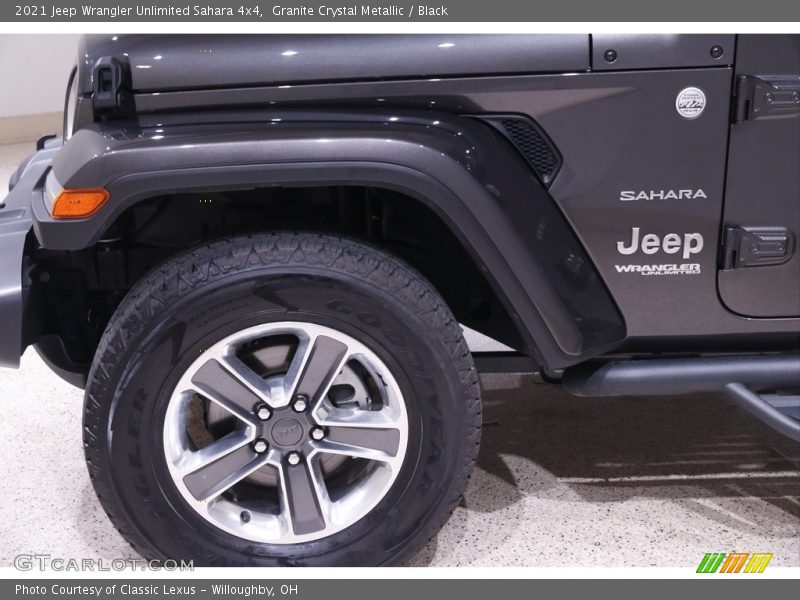 Granite Crystal Metallic / Black 2021 Jeep Wrangler Unlimited Sahara 4x4