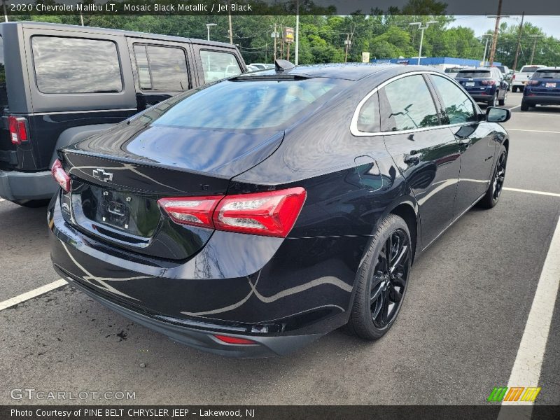 Mosaic Black Metallic / Jet Black 2020 Chevrolet Malibu LT