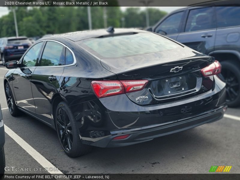 Mosaic Black Metallic / Jet Black 2020 Chevrolet Malibu LT