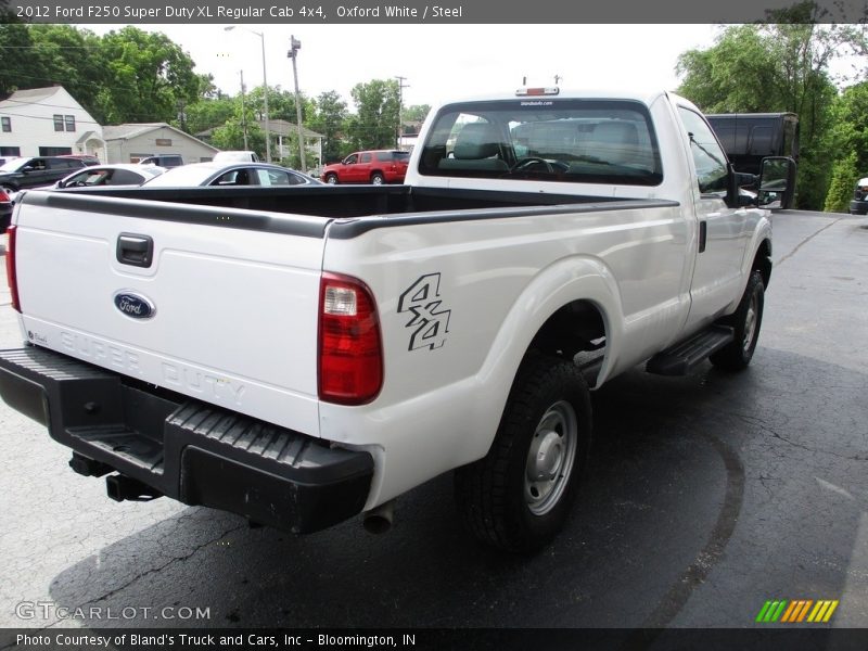 Oxford White / Steel 2012 Ford F250 Super Duty XL Regular Cab 4x4