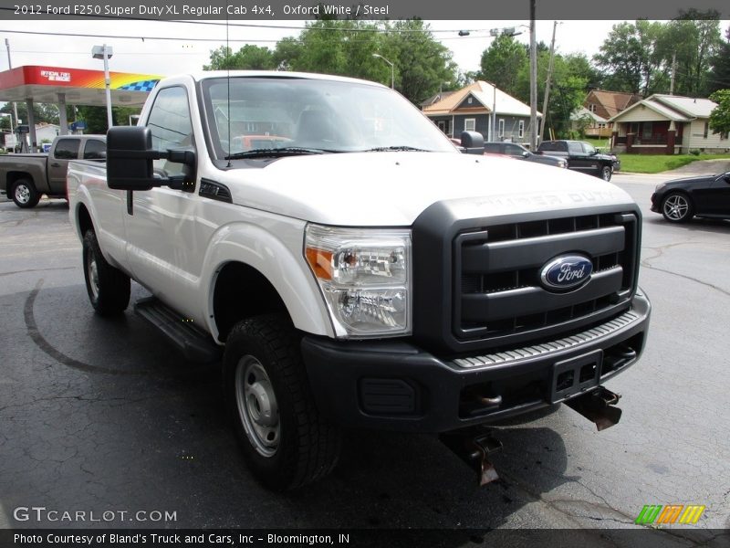 Oxford White / Steel 2012 Ford F250 Super Duty XL Regular Cab 4x4