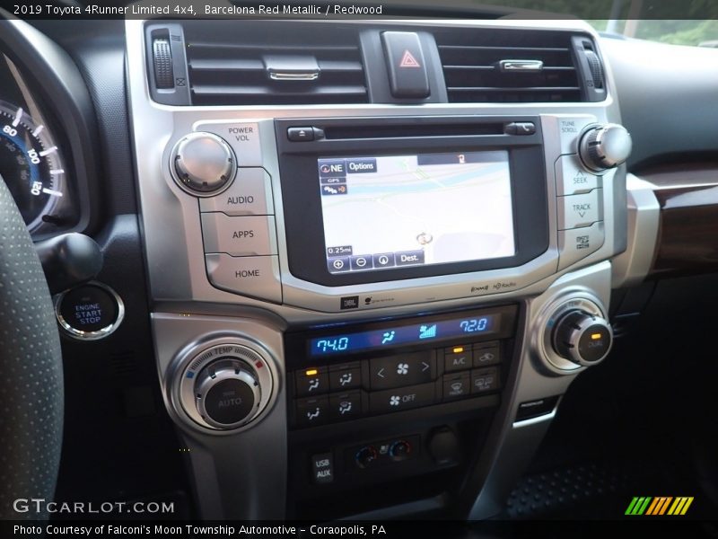 Barcelona Red Metallic / Redwood 2019 Toyota 4Runner Limited 4x4