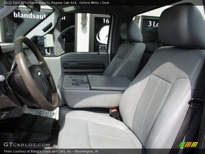Oxford White / Steel 2012 Ford F250 Super Duty XL Regular Cab 4x4