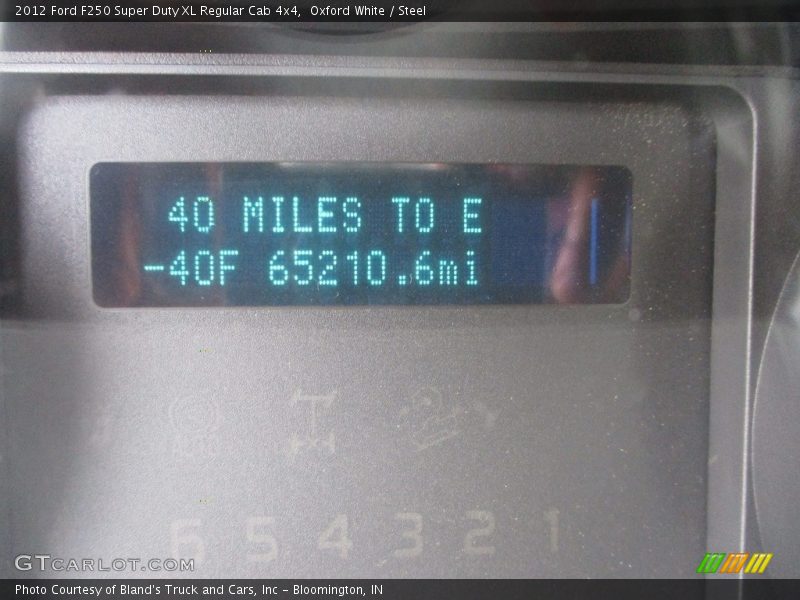 Oxford White / Steel 2012 Ford F250 Super Duty XL Regular Cab 4x4