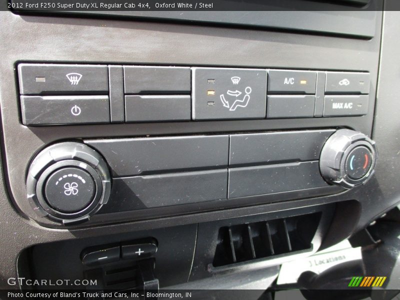 Oxford White / Steel 2012 Ford F250 Super Duty XL Regular Cab 4x4