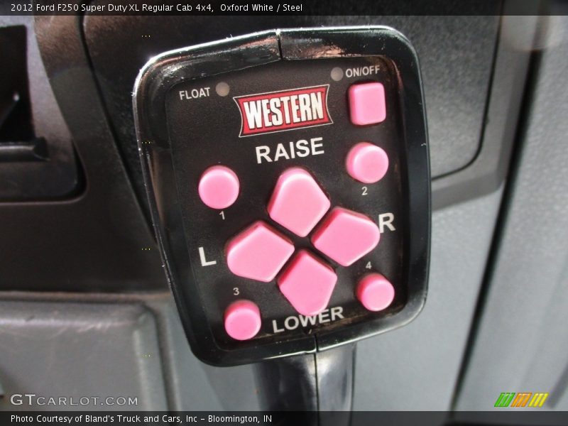 Oxford White / Steel 2012 Ford F250 Super Duty XL Regular Cab 4x4