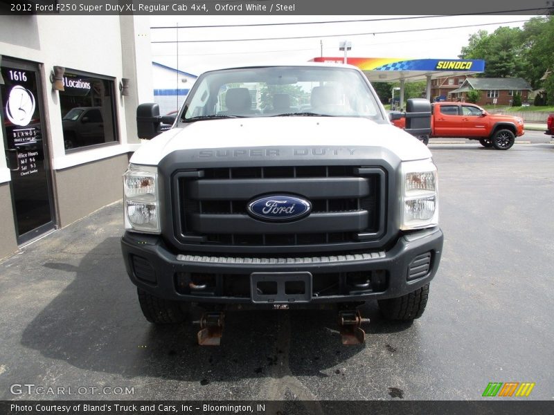 Oxford White / Steel 2012 Ford F250 Super Duty XL Regular Cab 4x4