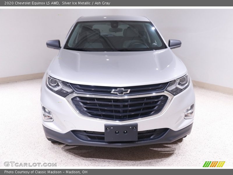 Silver Ice Metallic / Ash Gray 2020 Chevrolet Equinox LS AWD