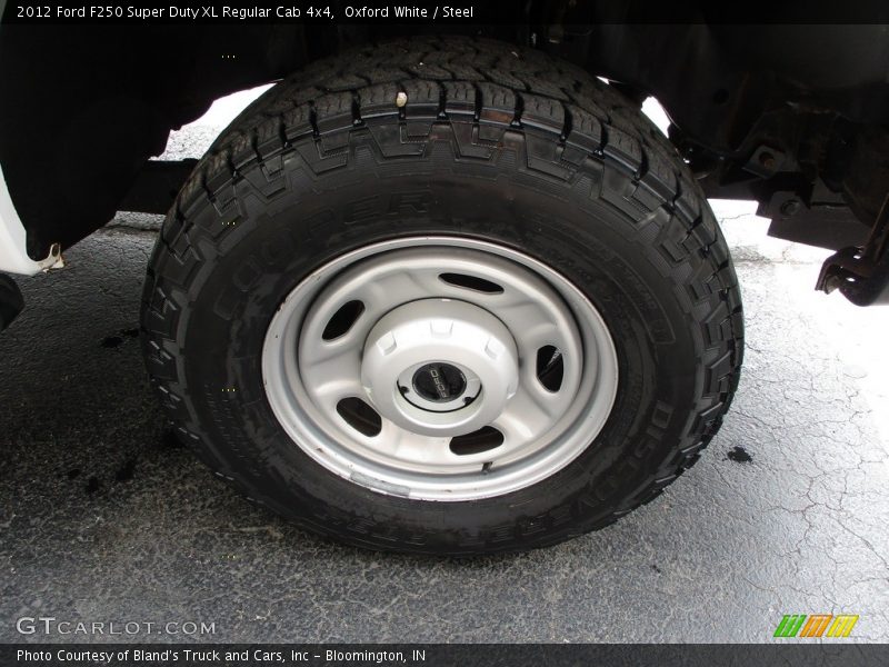 Oxford White / Steel 2012 Ford F250 Super Duty XL Regular Cab 4x4