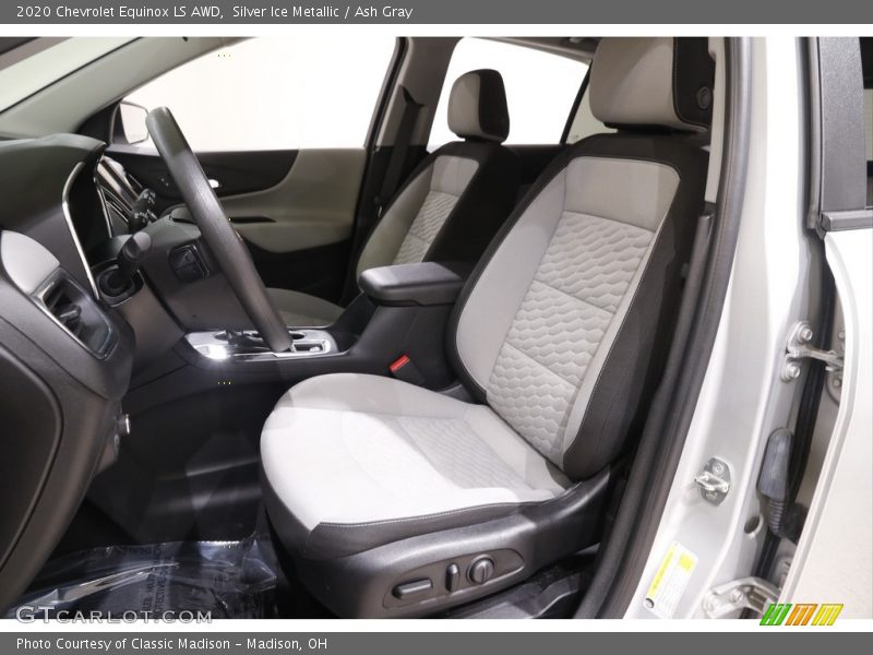 Silver Ice Metallic / Ash Gray 2020 Chevrolet Equinox LS AWD