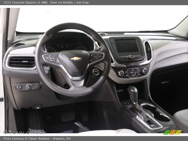 Silver Ice Metallic / Ash Gray 2020 Chevrolet Equinox LS AWD