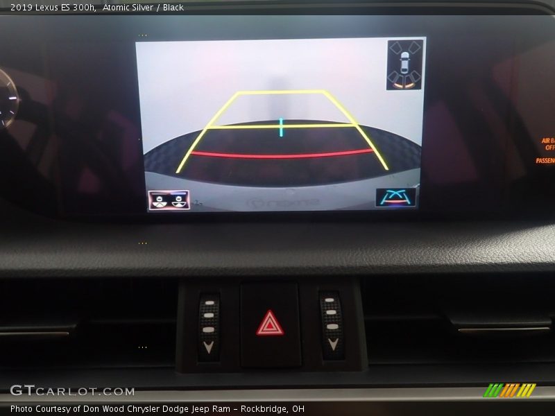 Atomic Silver / Black 2019 Lexus ES 300h
