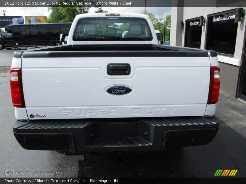 Oxford White / Steel 2012 Ford F250 Super Duty XL Regular Cab 4x4