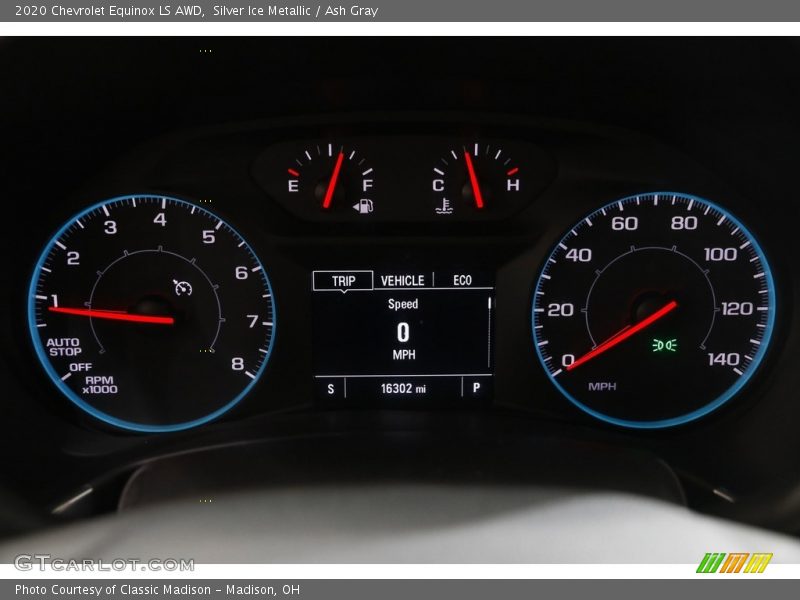 Silver Ice Metallic / Ash Gray 2020 Chevrolet Equinox LS AWD