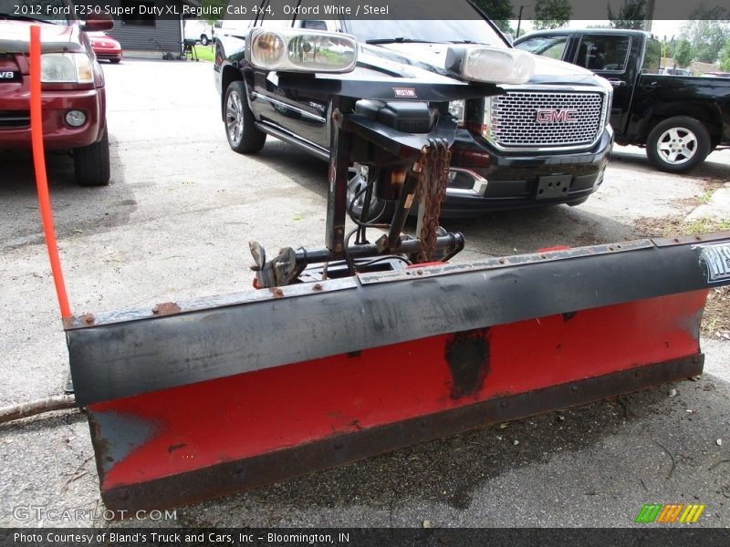 Oxford White / Steel 2012 Ford F250 Super Duty XL Regular Cab 4x4