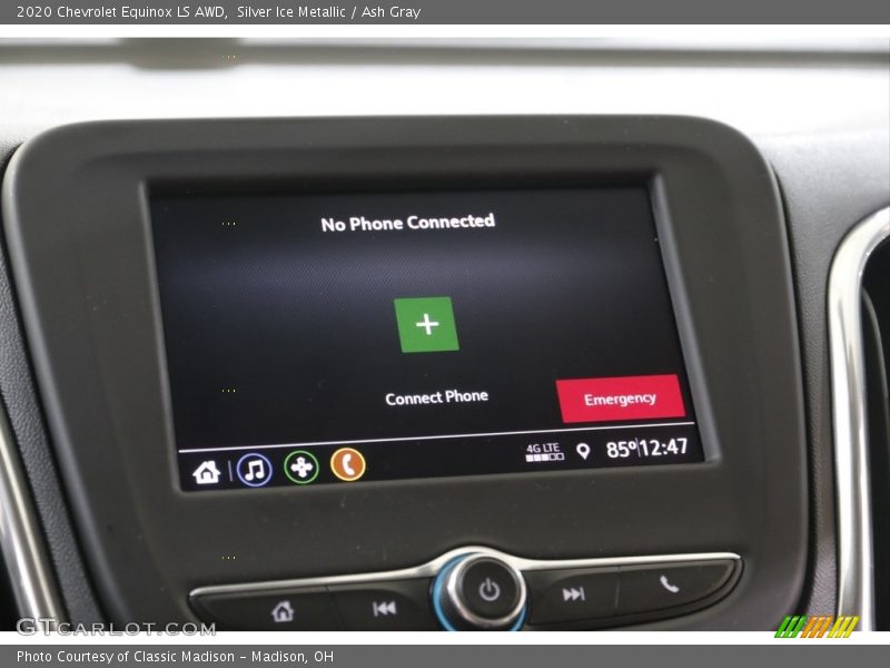 Silver Ice Metallic / Ash Gray 2020 Chevrolet Equinox LS AWD