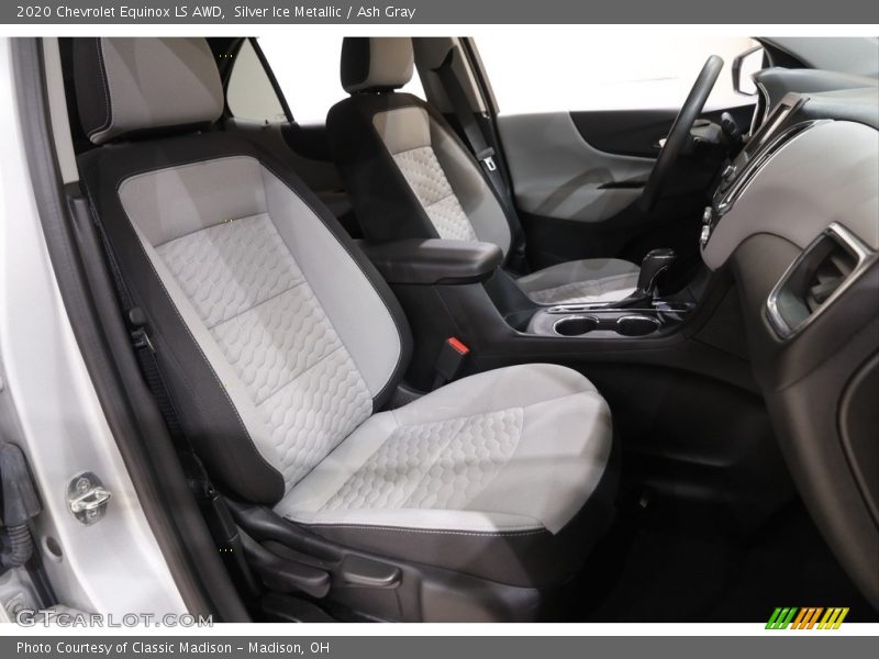 Silver Ice Metallic / Ash Gray 2020 Chevrolet Equinox LS AWD