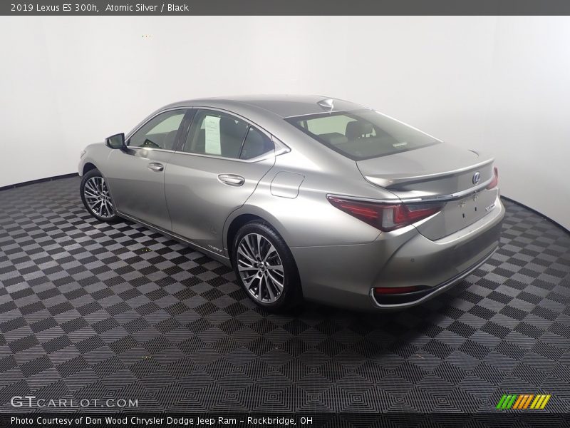 Atomic Silver / Black 2019 Lexus ES 300h