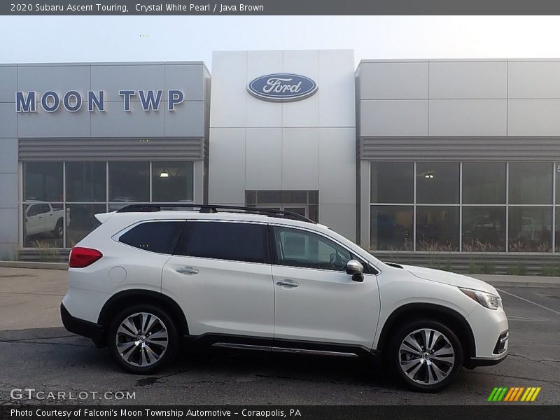 Crystal White Pearl / Java Brown 2020 Subaru Ascent Touring