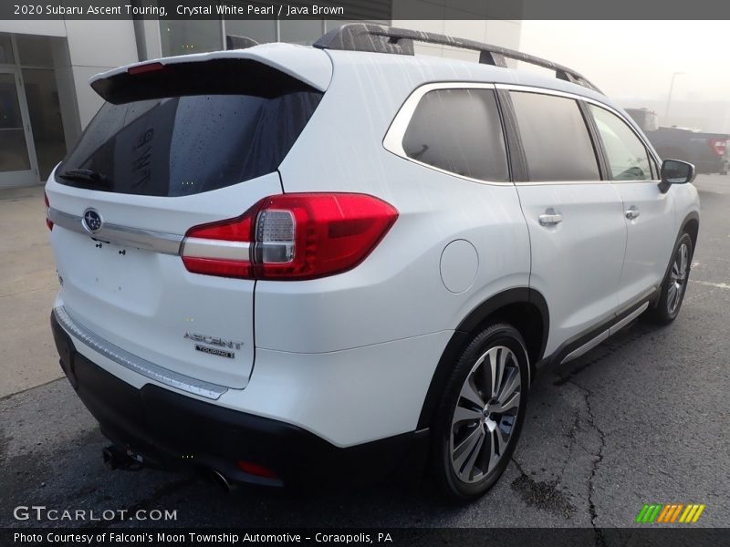 Crystal White Pearl / Java Brown 2020 Subaru Ascent Touring