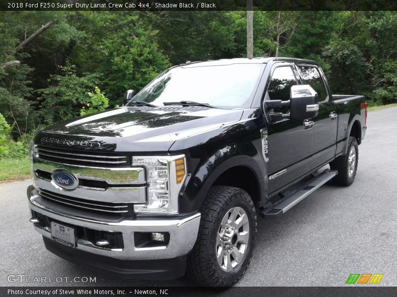 Shadow Black / Black 2018 Ford F250 Super Duty Lariat Crew Cab 4x4