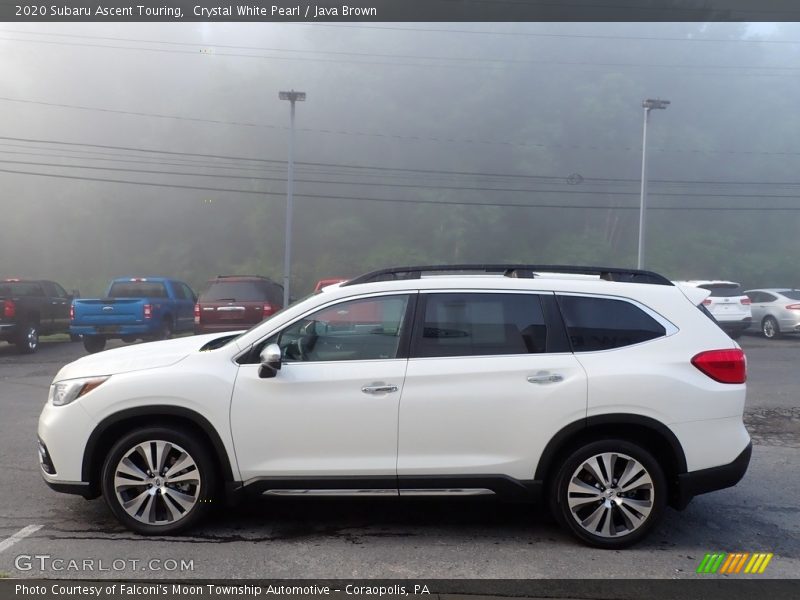 Crystal White Pearl / Java Brown 2020 Subaru Ascent Touring
