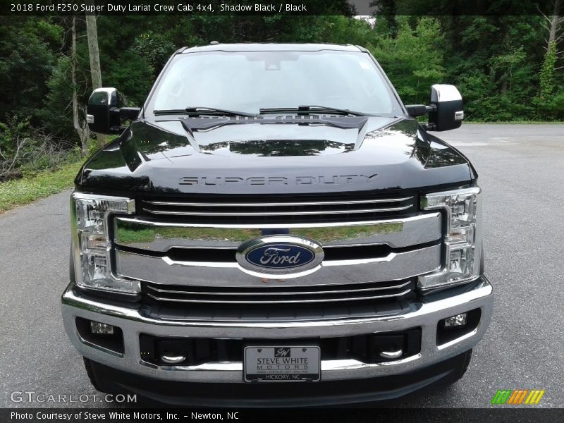 Shadow Black / Black 2018 Ford F250 Super Duty Lariat Crew Cab 4x4