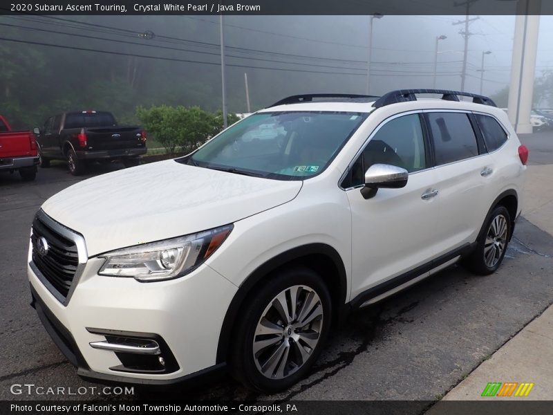 Crystal White Pearl / Java Brown 2020 Subaru Ascent Touring