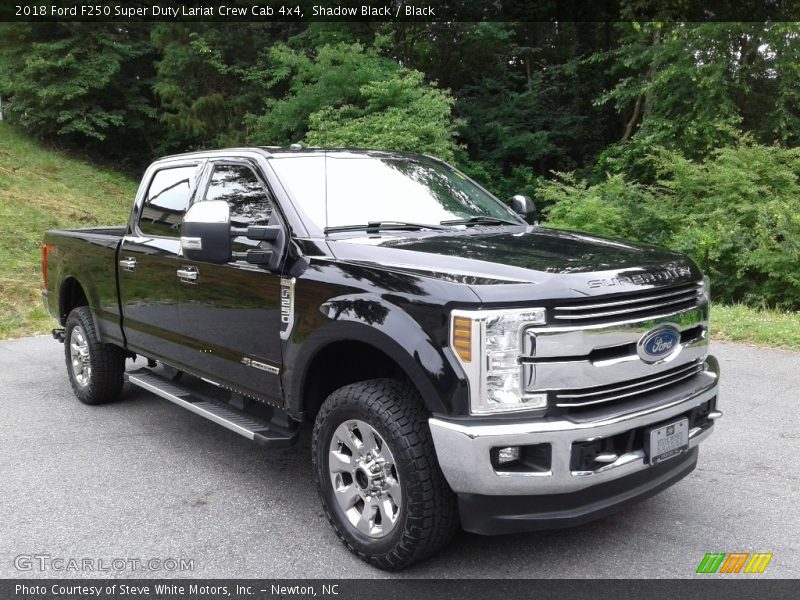 Shadow Black / Black 2018 Ford F250 Super Duty Lariat Crew Cab 4x4