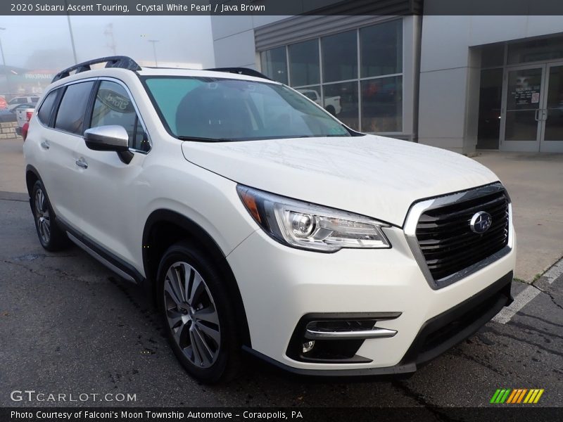 Crystal White Pearl / Java Brown 2020 Subaru Ascent Touring