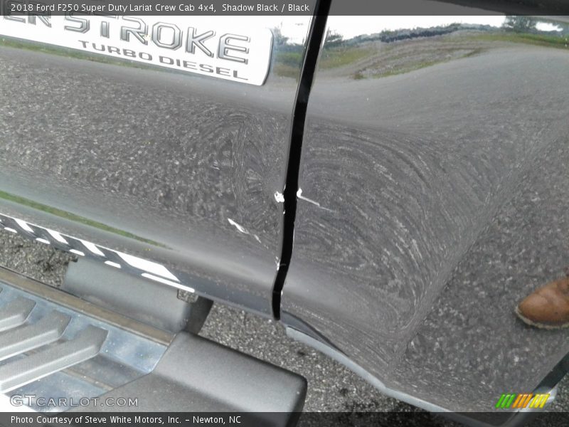 Shadow Black / Black 2018 Ford F250 Super Duty Lariat Crew Cab 4x4