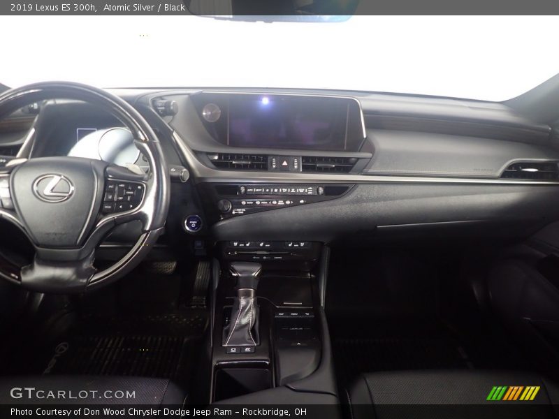 Atomic Silver / Black 2019 Lexus ES 300h