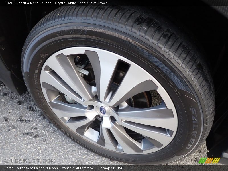 Crystal White Pearl / Java Brown 2020 Subaru Ascent Touring